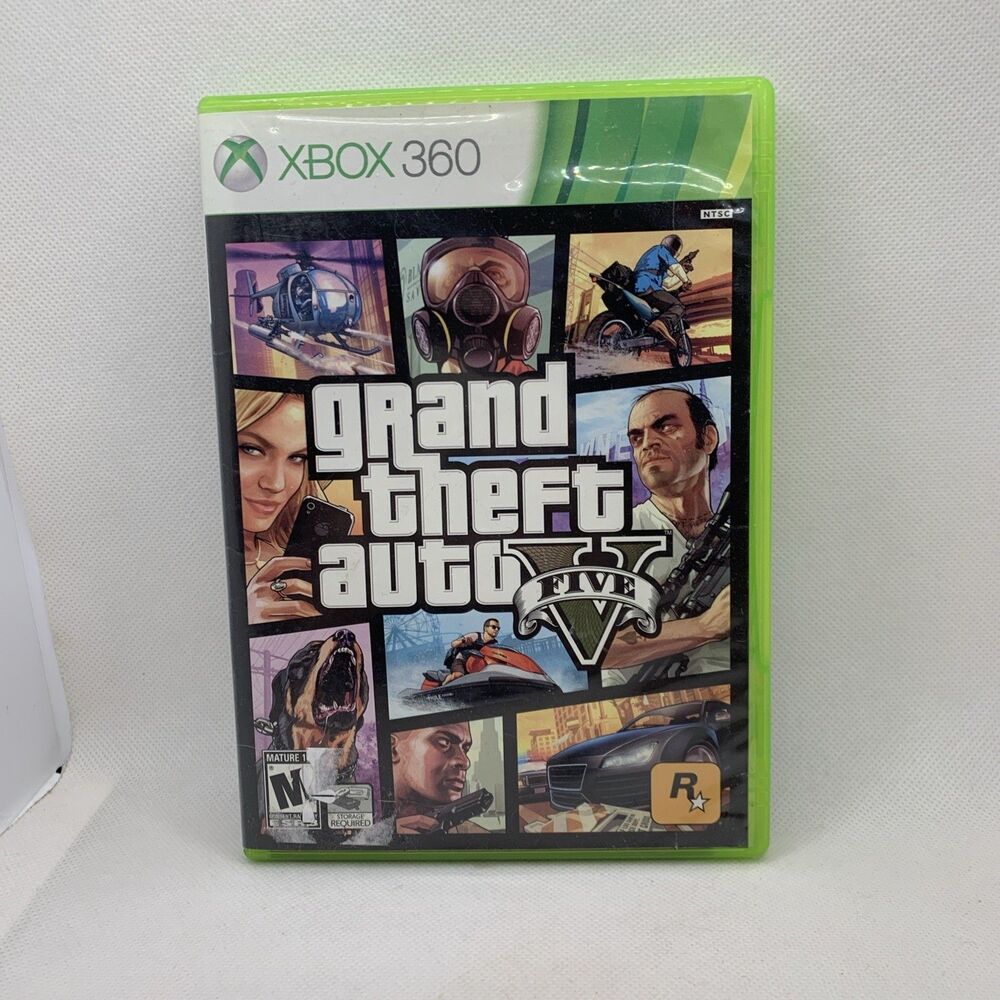 Grand Theft Auto V - Xbox 360 Game GTA